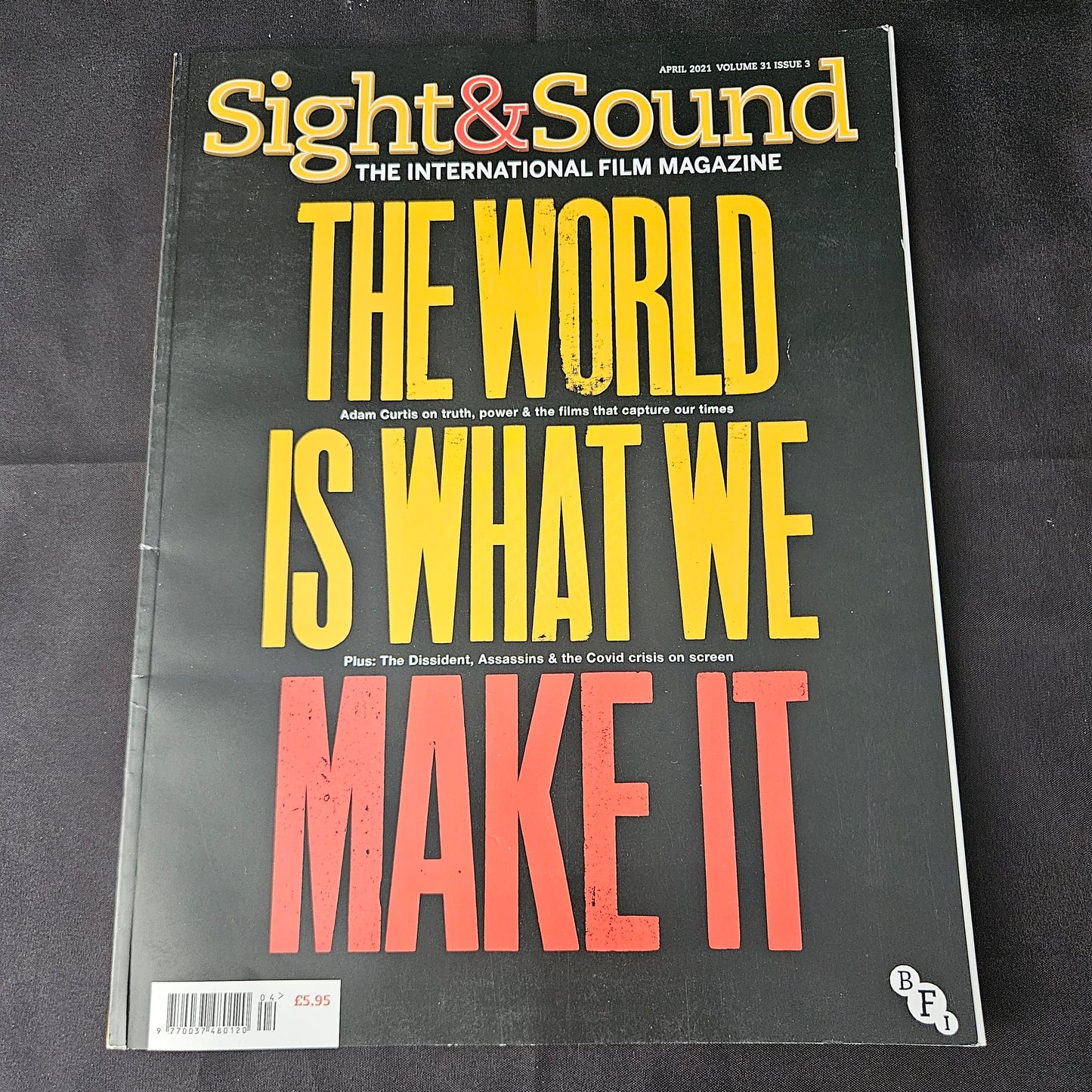 Sight & Sound Magazine April 2021 (1398) Adam Curtis Minari Studio Ghibli Wong Kar Wai