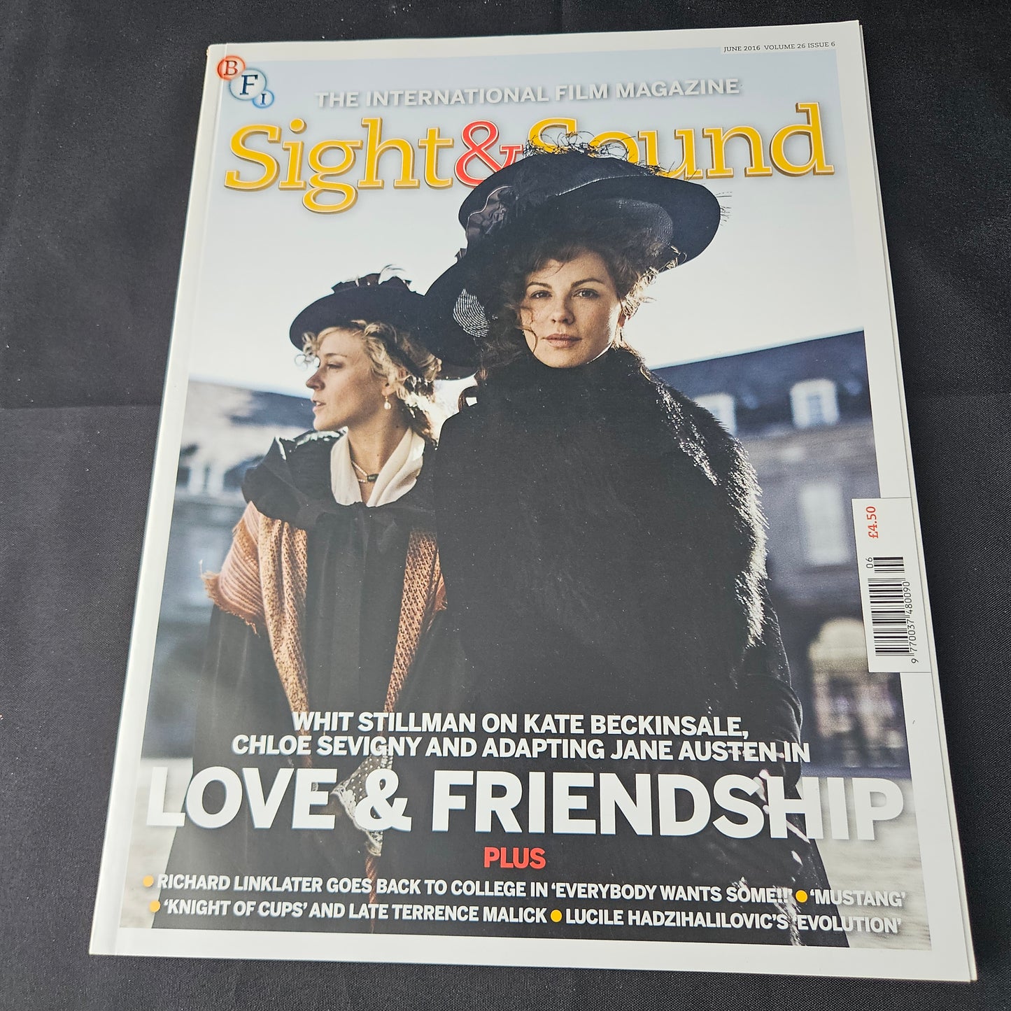 Sight & Sound Magazine June 2016 (1398) Love & Friendship Kate Beckinsale Film