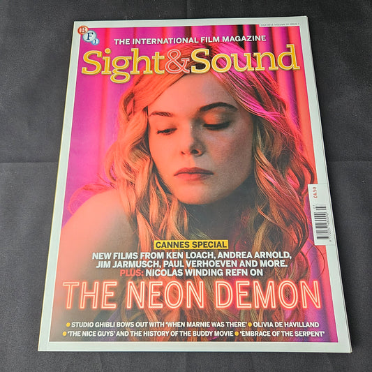 Sight & Sound Magazine July 2016 (1398) The Neon Demon Cannes Special Film