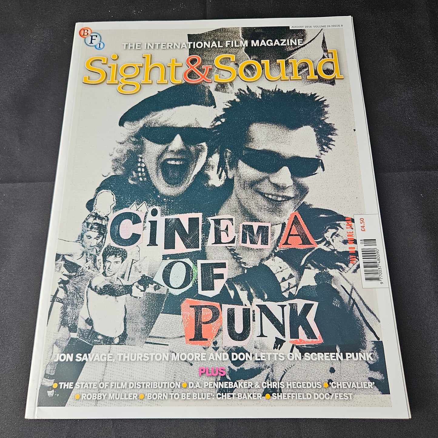 Sight & Sound Magazine August 2016 (1398) Cinema Of Punk Film Magazine