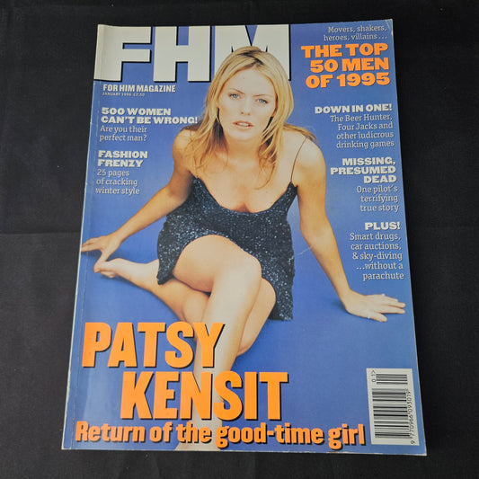 FHM Magazine January 1996 (1400) Patsy Kensit Jarvis Cocker