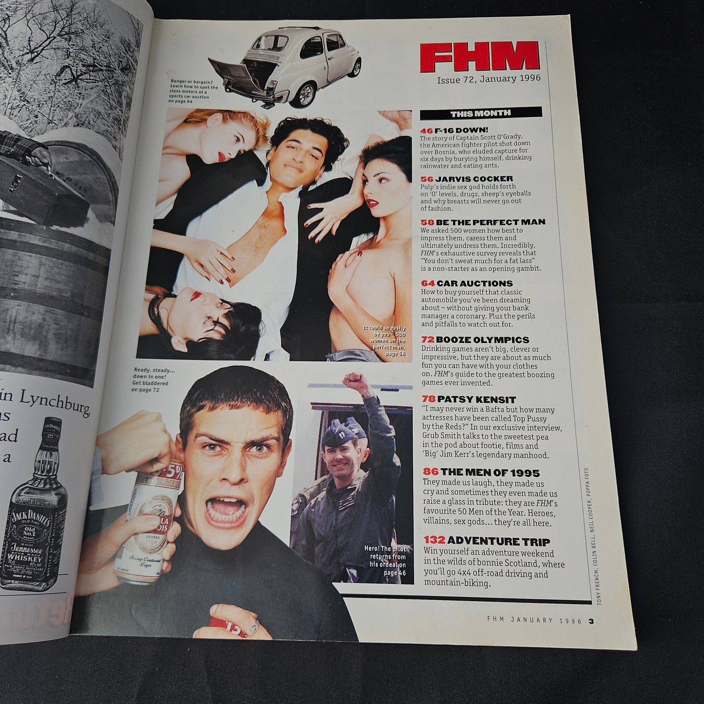FHM Magazine January 1996 (1400) Patsy Kensit Jarvis Cocker