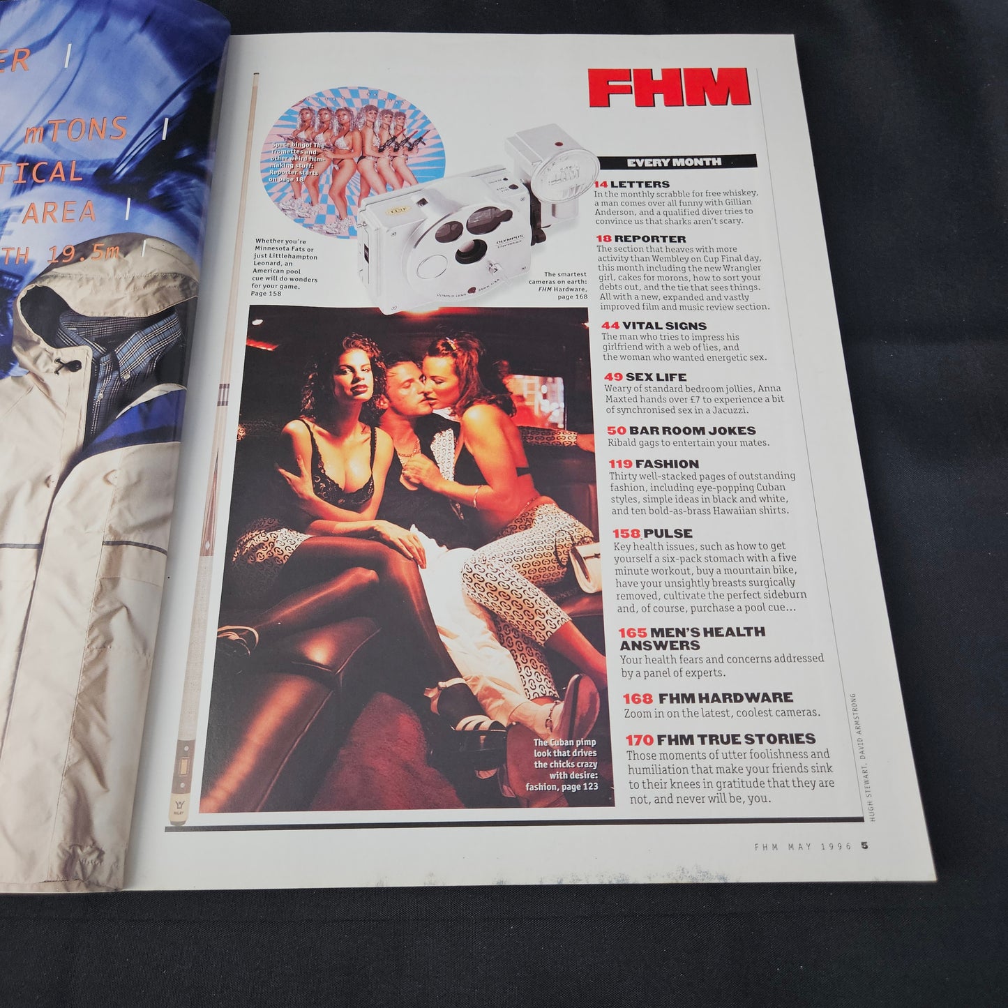 FHM Magazine May 1996 (1400) Louise Singer Ted Danson David Coulthard