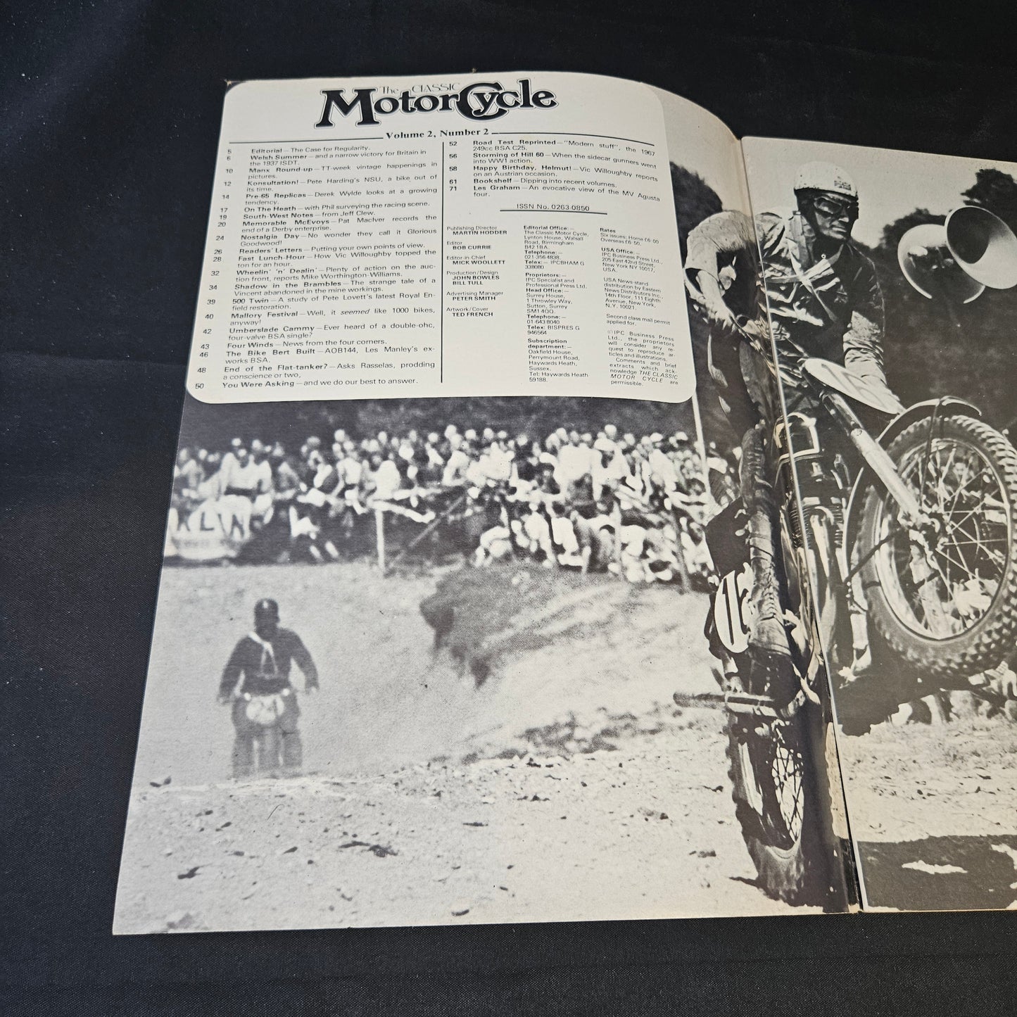 The Classic Motor Cycle August/September 1982 (1402) IoM Vintage 82 Welsh Summer Sidecars