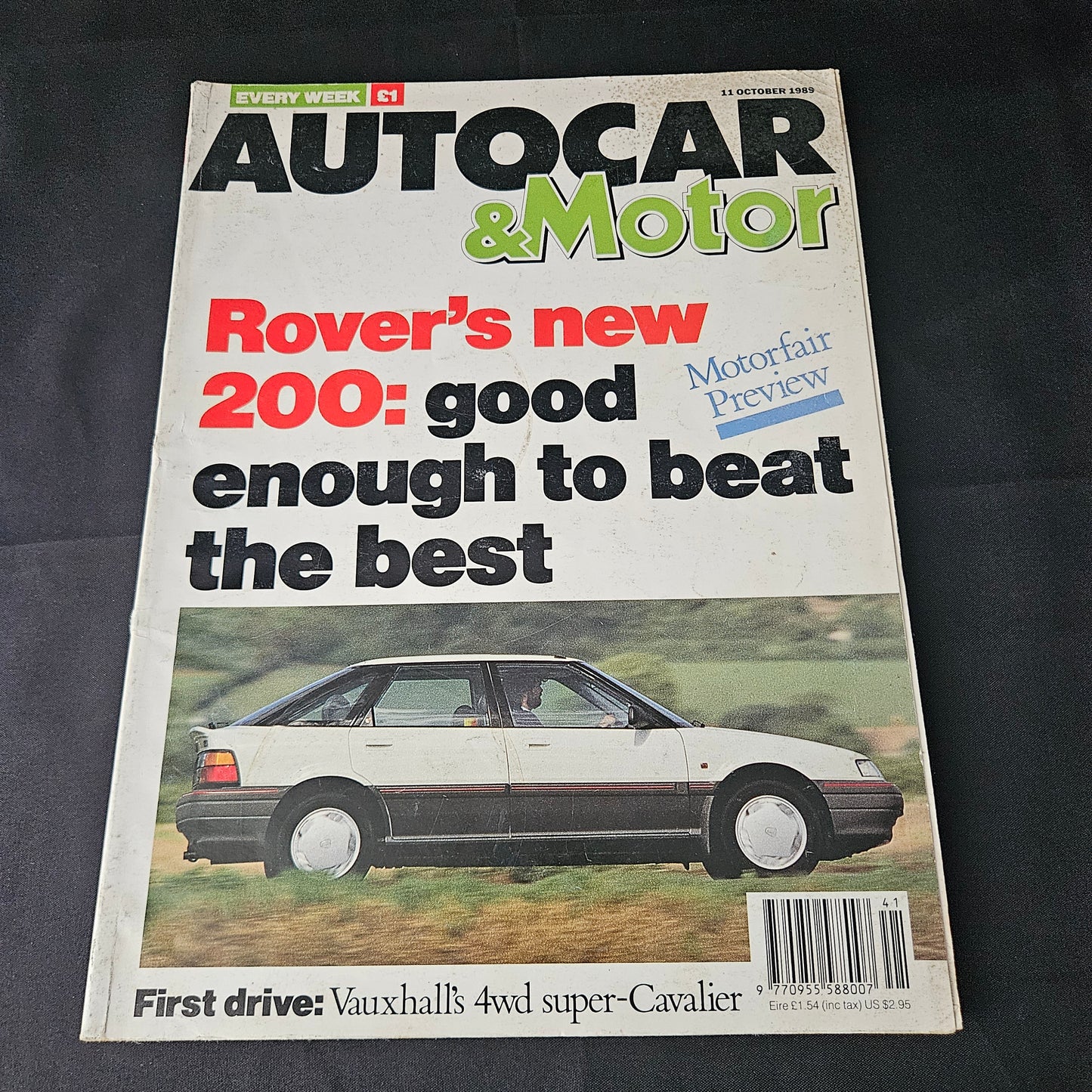 Autocar & Motor Magazine 11 October 1989 (1405) Rover 200 Range Rover Lotus Esprit Turbo SE