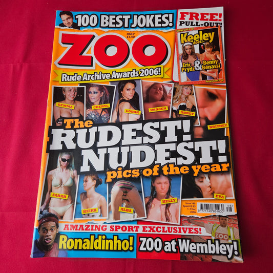 ZOO Magazine 1-7 December 2006 (1407) Keeley Hazell POSTER Lindsay Lohan Cheryl Cole Abbey Clancy Glamour Models