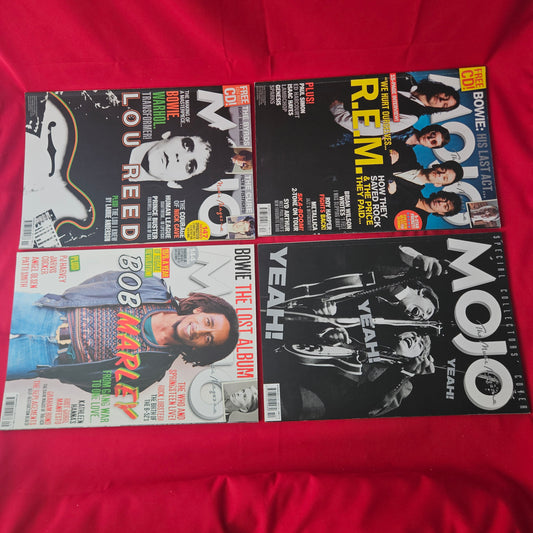 12x MOJO Magazines 2016 Full Year Bundle / Job Lot R.E.M Bowie Prince Smiths Stones BJL0146