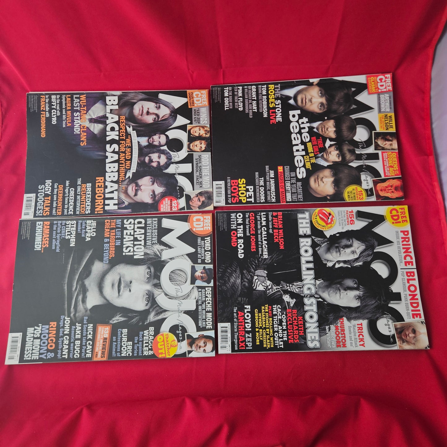 12x MOJO Magazines 2013 Full Year Bundle / Job Lot Beatles Stones Dylan Cash Pink Floyd BJL0147
