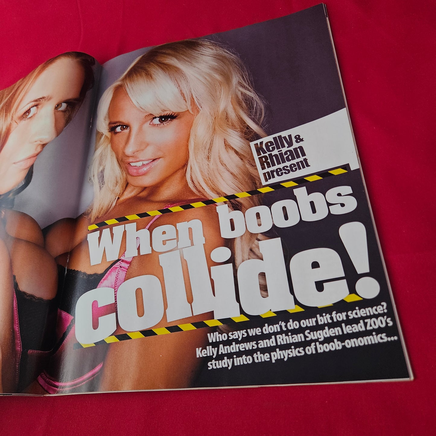 Zoo Magazine 11-17 December 2009 (1408) Kelly Andrews Rhian Sugden Rachael Cordingley