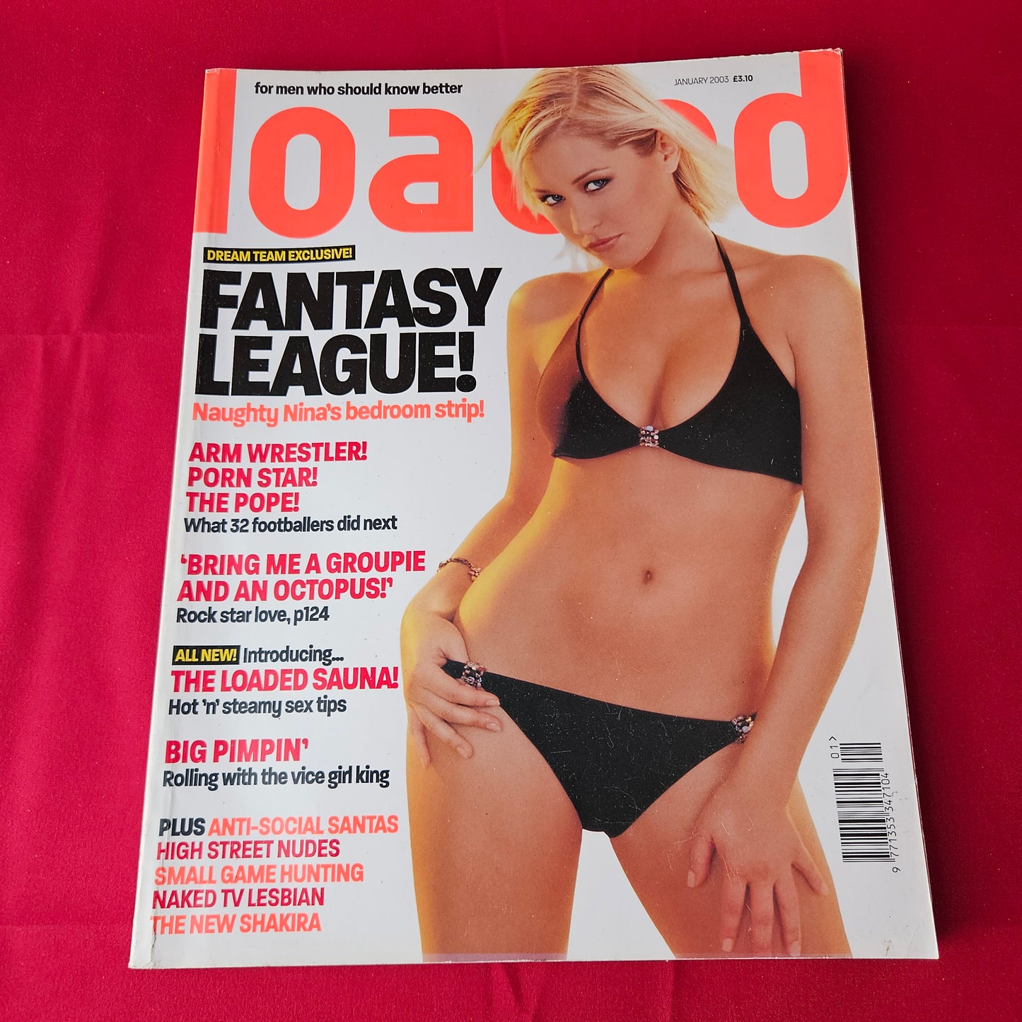 Loaded Magazine January 2003 (1409) Nina Keeley Sam Cole Dream Team