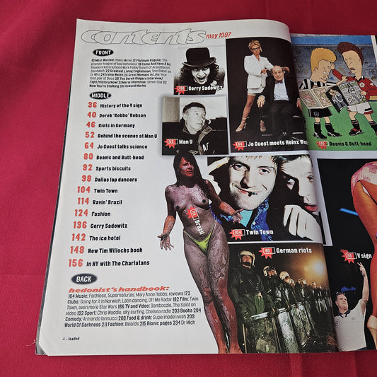 Loaded Magazine May 1997 (1409) Jo Guest POSTER Rebecca Romijn