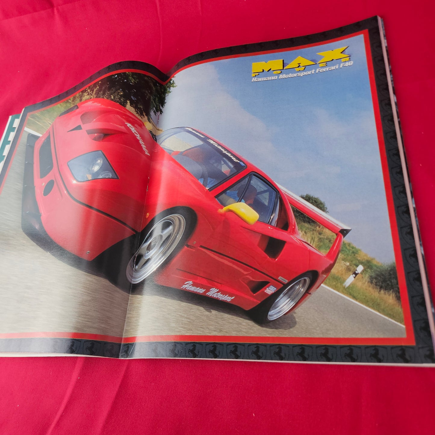 Max Power Magazine October 1994 (1410) Ferrari F40 Astra GTE BMW Compact Capri 205 GTI Rieger 5 Series