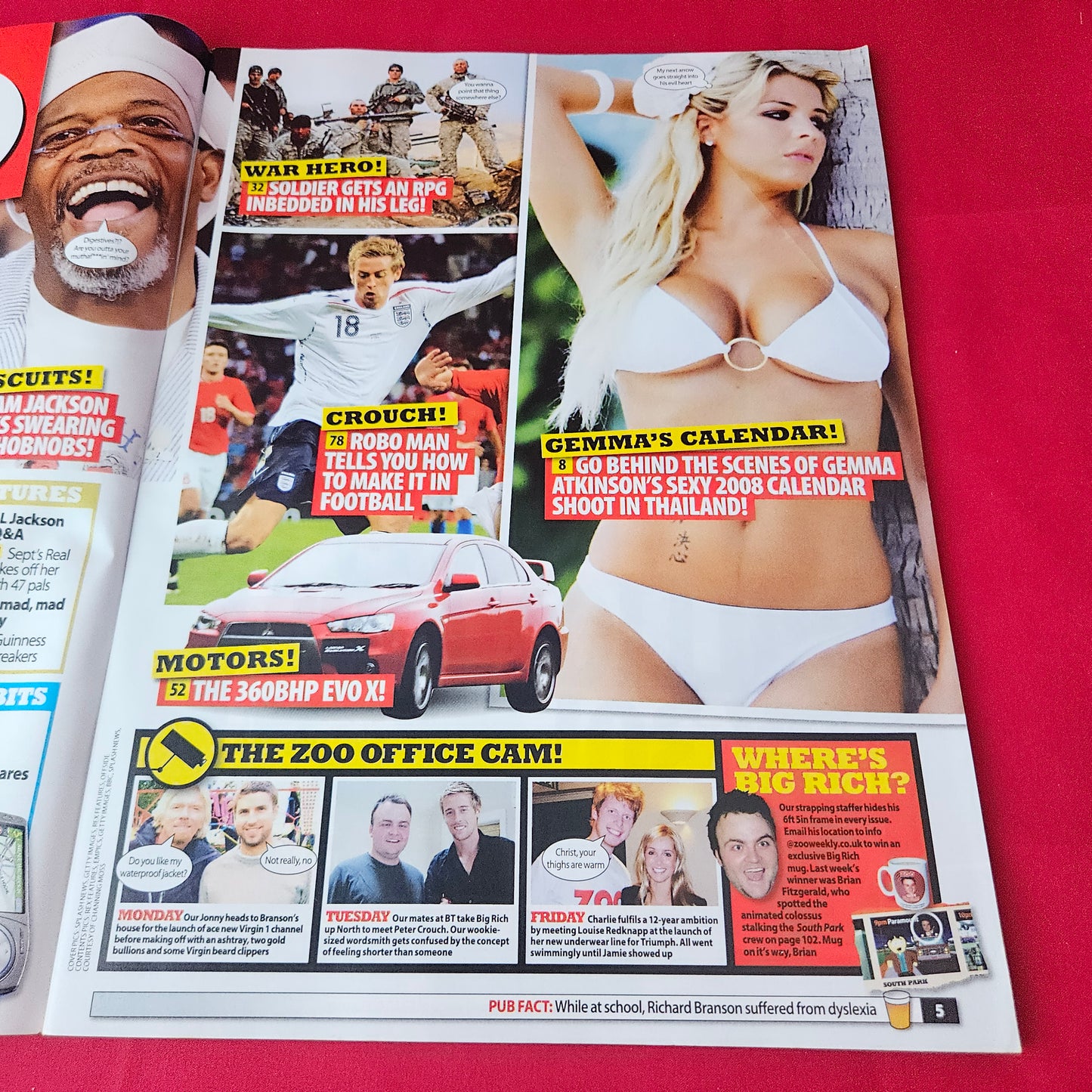 Zoo Magazine 12-18 October 2007 (1412) Gemma Atkinson Danni Wells Stephanie Blake
