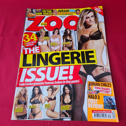 Zoo Magazine 28 September-4 October 2007 (1412) Sam Cooke Gemma Atkinson Danni Minogue Sarah Harding
