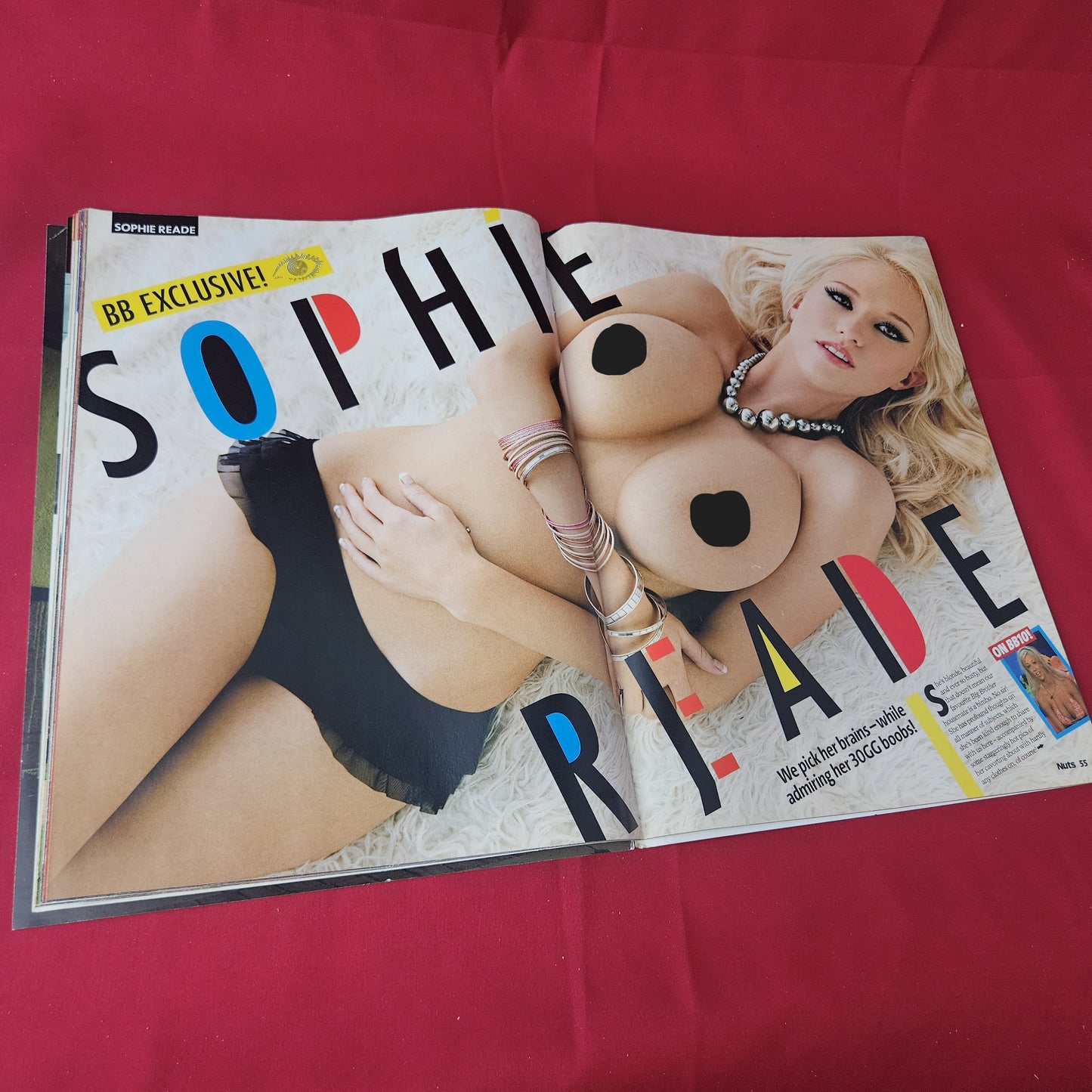 Nuts Magazine 17-23 July 2009 (1413) Sophie Reade Leah Emma Megan Fox