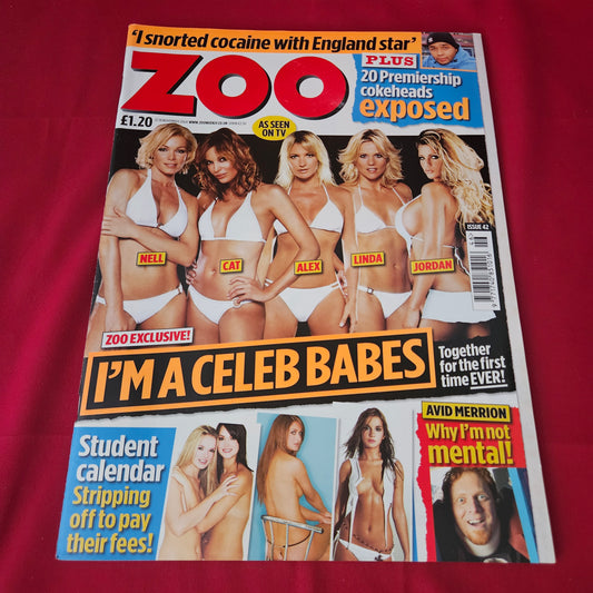 Zoo Magazine 12-18 November 2004 (1415) Nell Cat Alex Linda Jordan