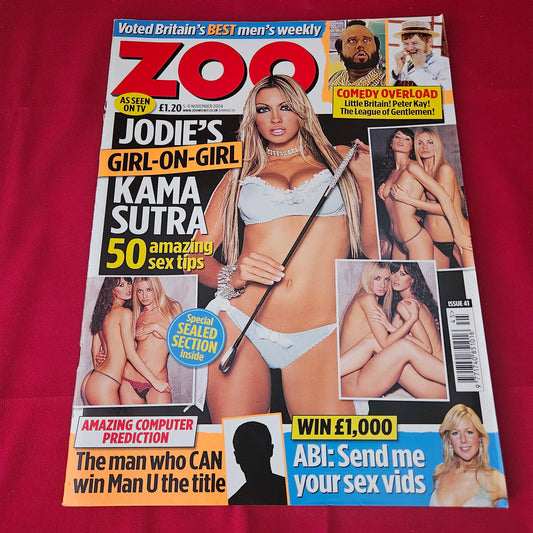 Zoo Magazine 5-11 November 2004 (1415) Jodie Marsh Abi