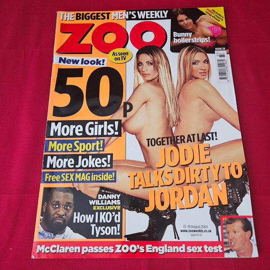 Zoo Magazine 13-19 August 2004 (1415) Jodie Jordan Michelle