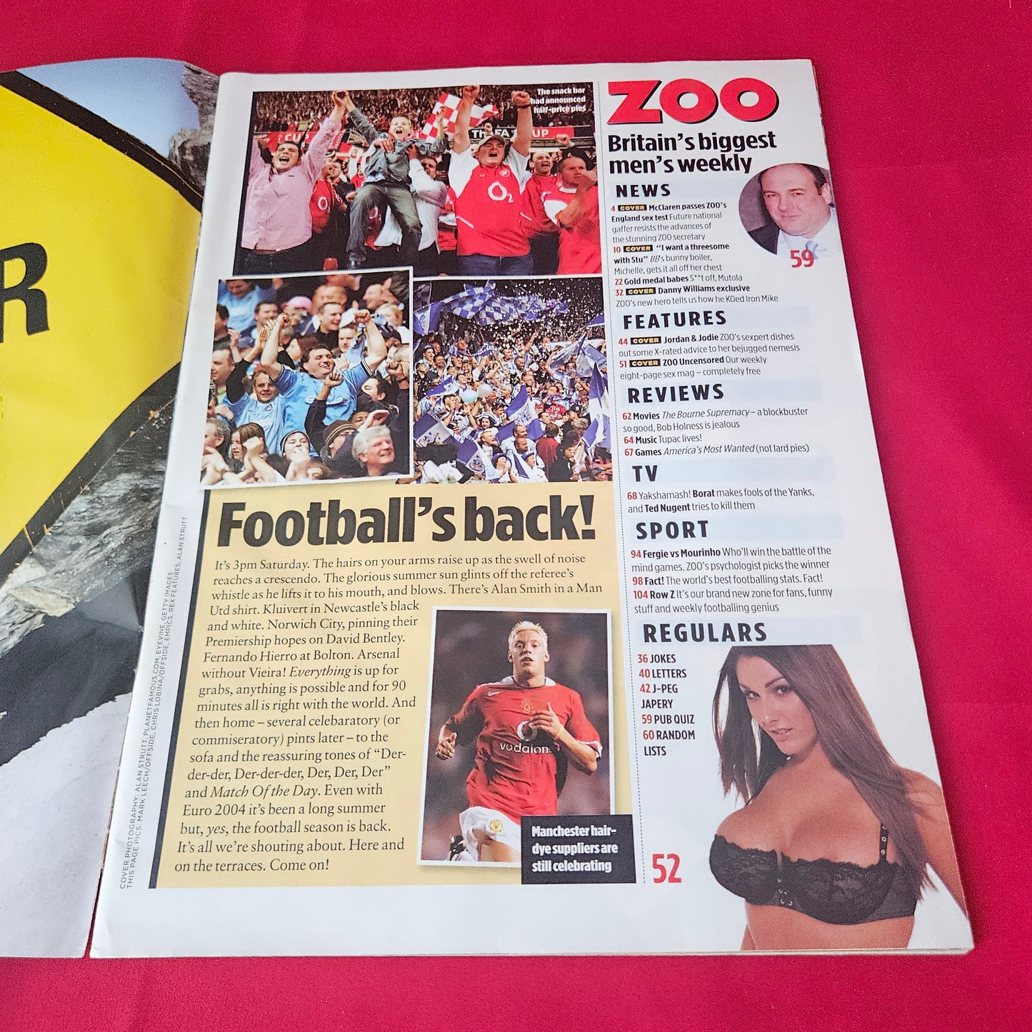 Zoo Magazine 13-19 August 2004 (1415) Jodie Jordan Michelle