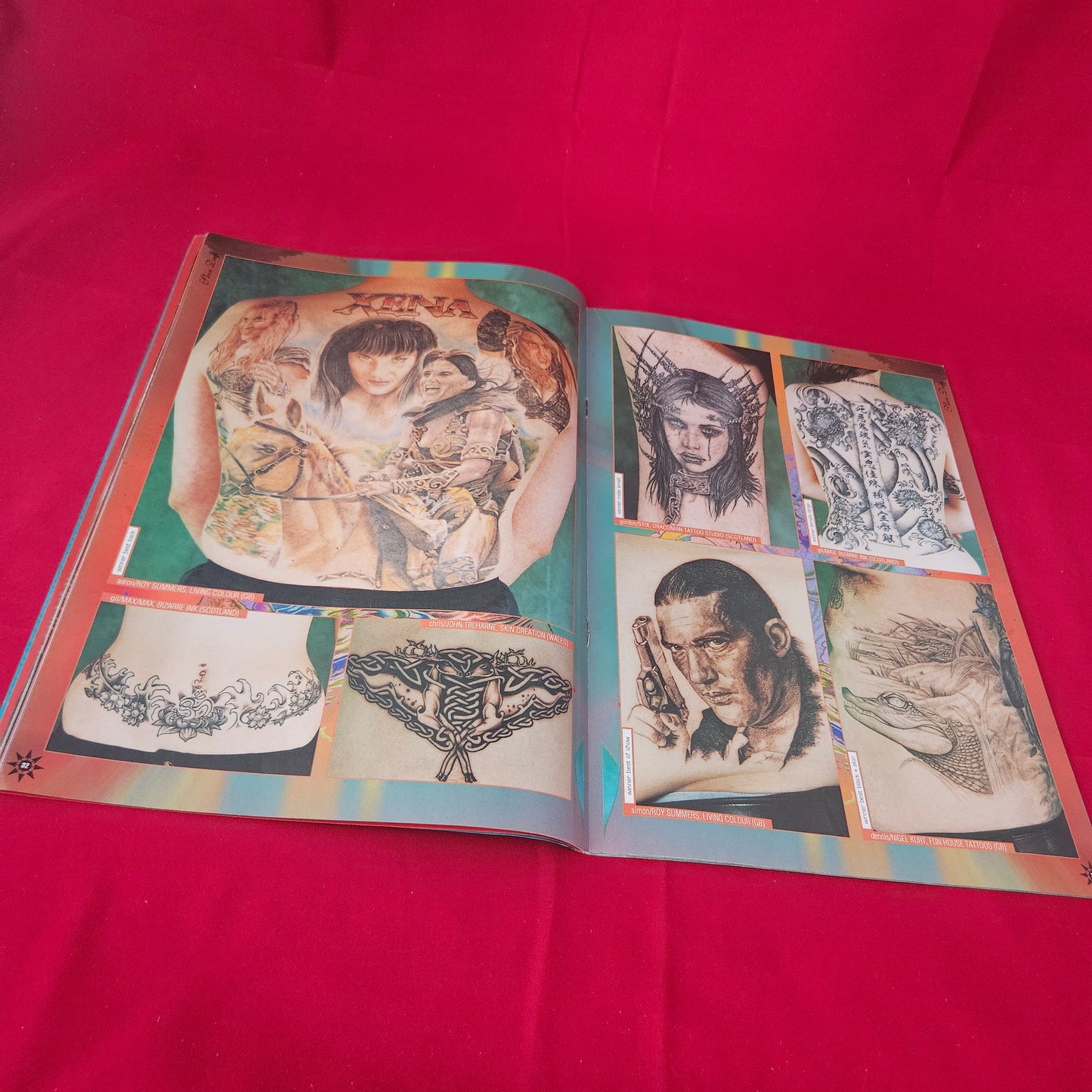 Skin Deep Tattoo Magazine August 1999 No 51 (1416) Danish Tattoos Erik Reime Skin Symbols Tattoo Art