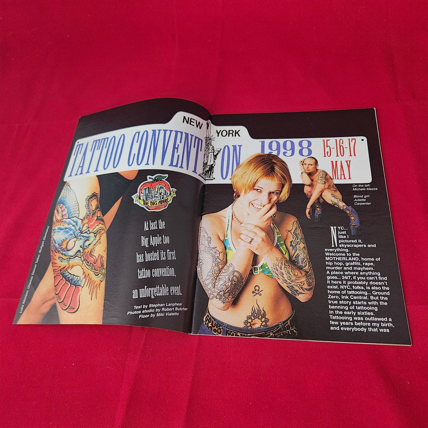Tattoo Extra Issue 7 New York Tattoo Convention 1998 (1416) Celtic Sleeve Backpiece Tattoo Artwork