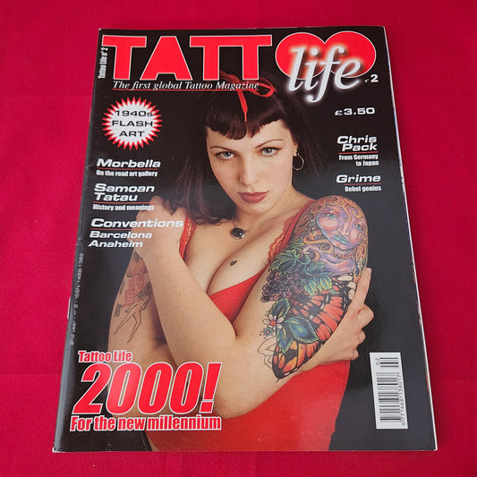 Tattoo Life Magazine No 2 (1416) 1940s Flash Art Samoan Tatau Horiyoshi III Grime