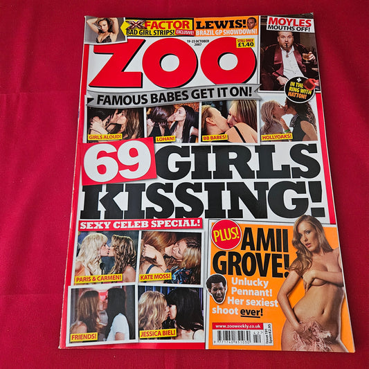Zoo Magazine 19-25 October 2007 (1417) Amii Grove Jessica Biel Kate Moss Cheryl Cole Kimberley Walsh