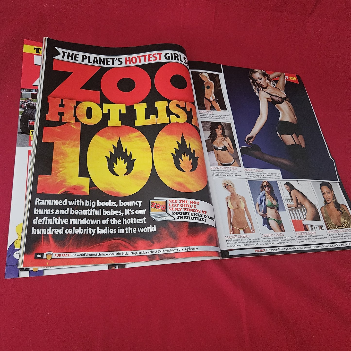 Zoo Magazine 26 October-1 November 2007 (1417) Emily Scott Keeley Hazell Sarah Harding Jessica Alba Chanelle Hayes