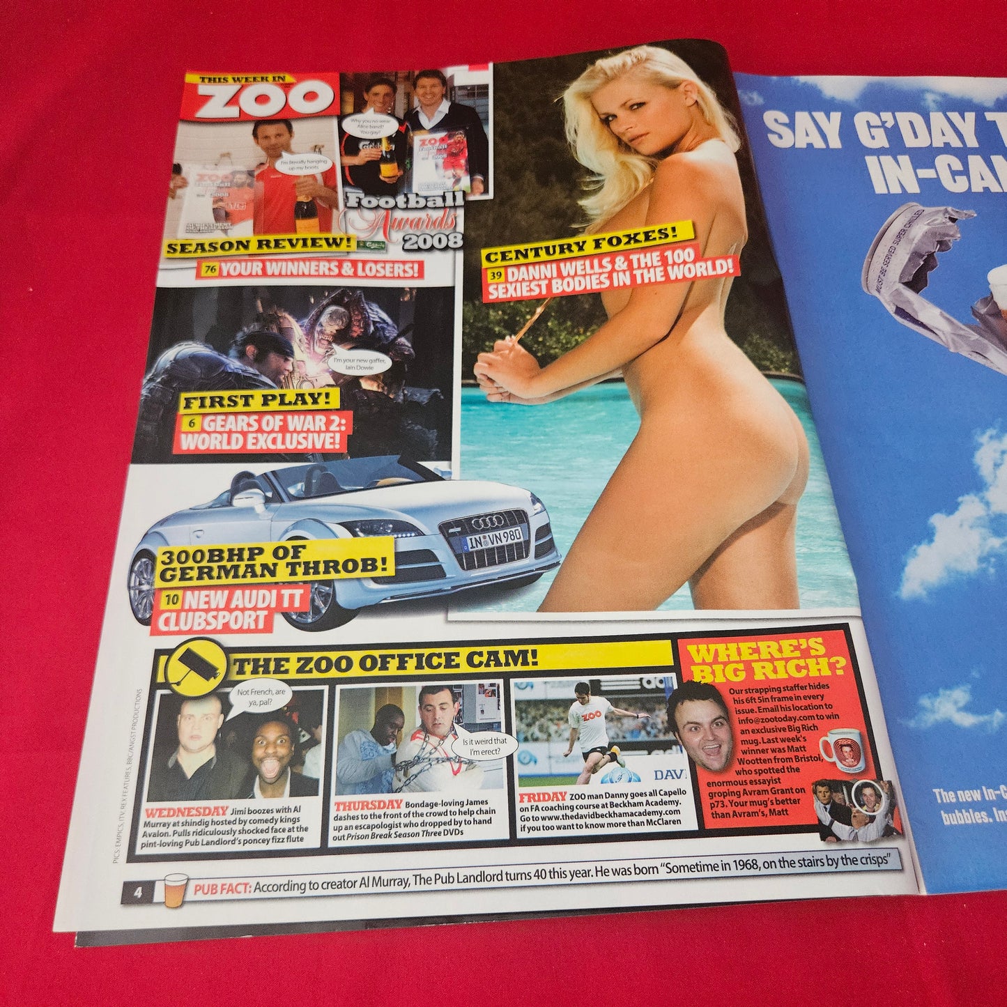 Zoo Magazine 30 May-5 June 2008 (1418) Danni Wells Zoe Stollery Roxanne McKee Hayley Parsons