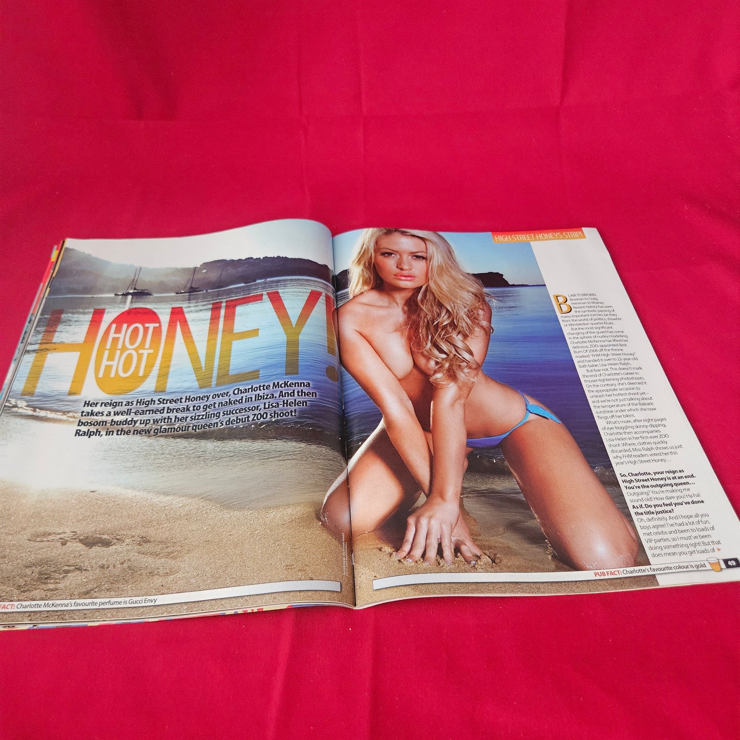 Zoo Magazine 25-31 July 2008 (1418) Charlotte McKenna Emma Rigby Lisa-Helen Ralph Claire Tully