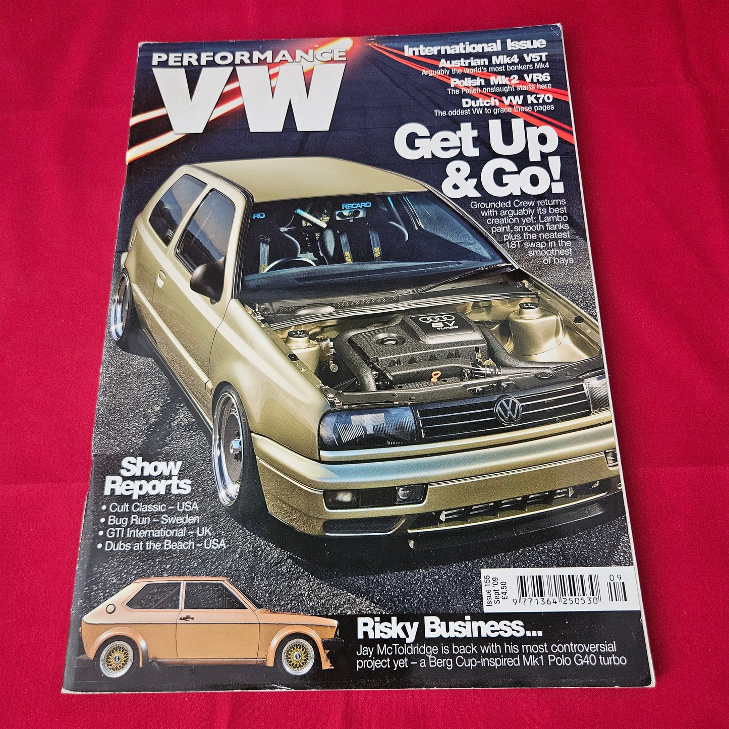 Performance VW Magazine September 2009 (1419) VW Golf Mk3 Mk4 V5T Mk2 VR6 Polo G40
