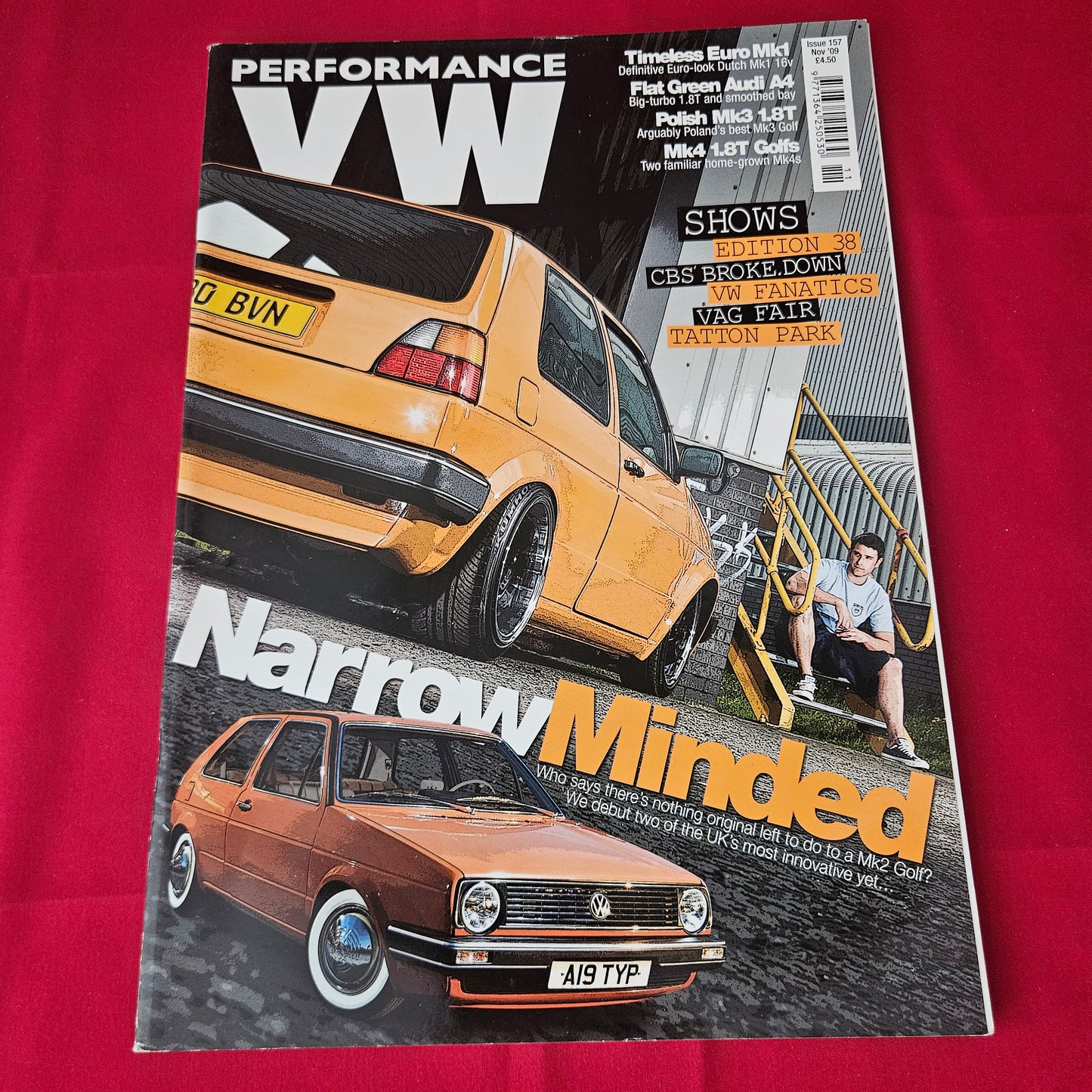 Performance VW Magazine November 2009 (1419) VW Golf Mk2 Mk1 Audi A4 Mk3 Mk4