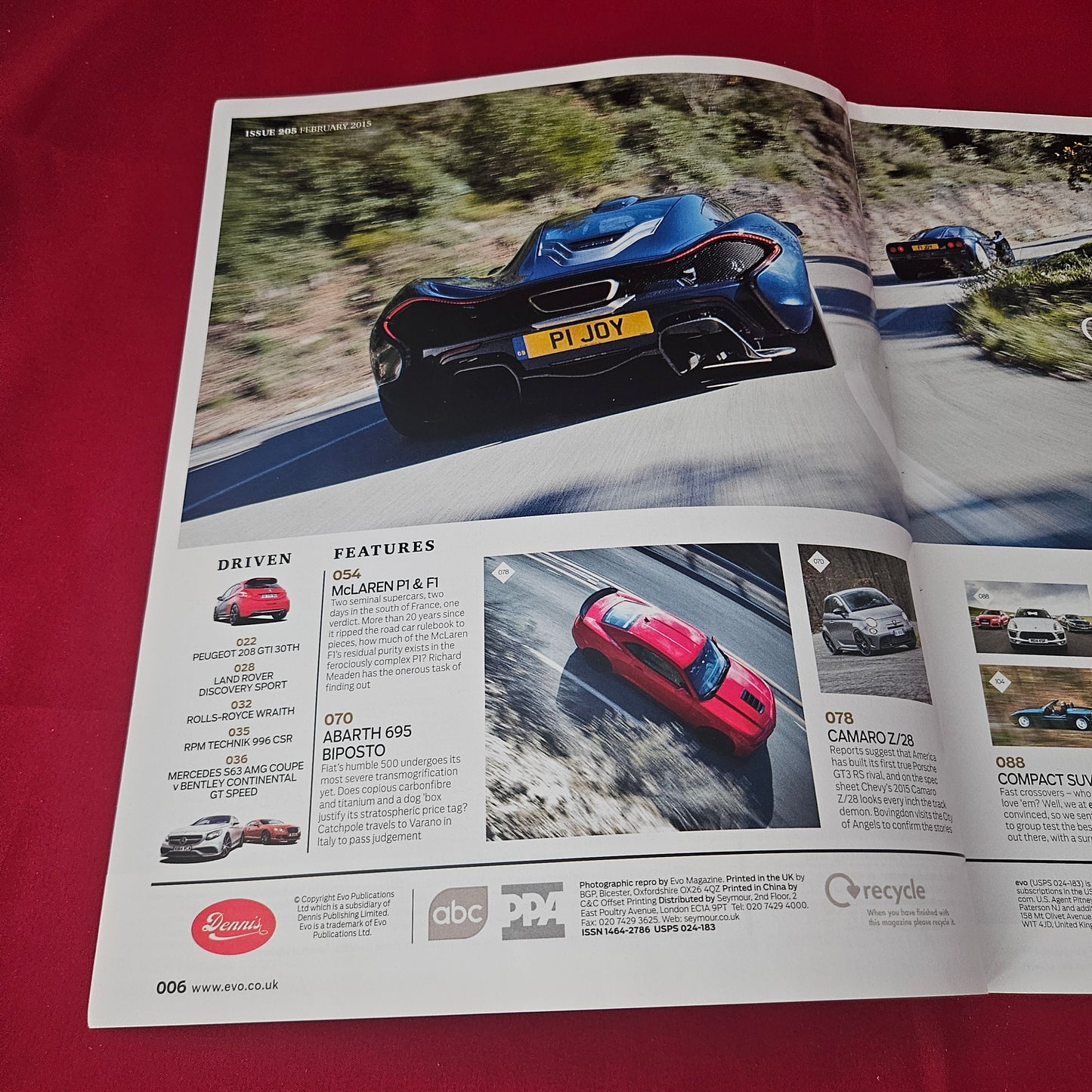evo Magazine Issue 135 October 2009 (1420) Ferrari F50 Porsche 911 Caterham Seven AC Cobra
