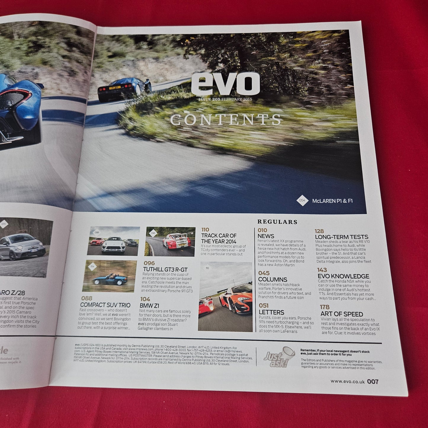 evo Magazine Issue 135 October 2009 (1420) Ferrari F50 Porsche 911 Caterham Seven AC Cobra