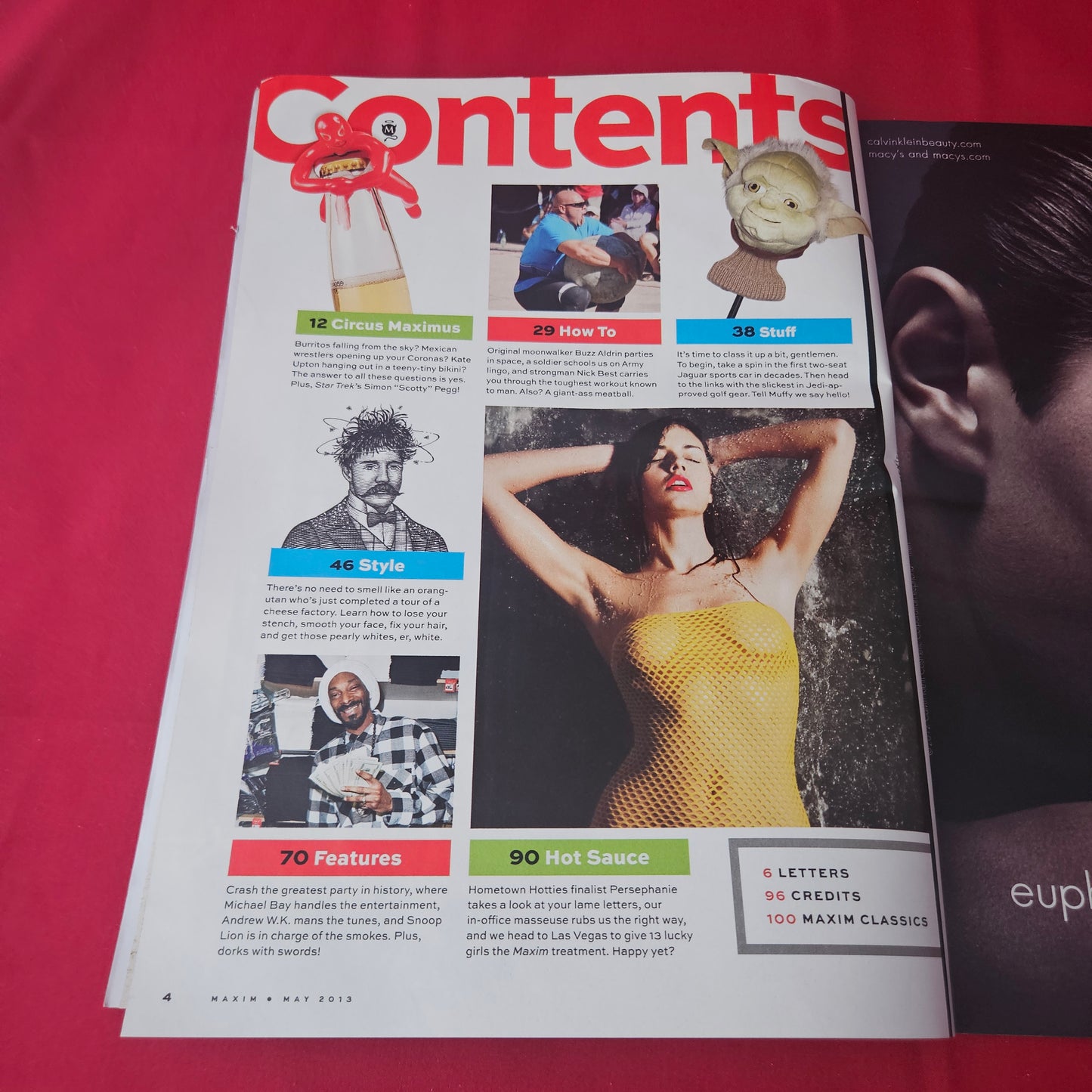 Maxim Magazine May 2013 (1423) Ashley Tisdale Snoop Lion Kate Upton Anthony Bourdain Michael Bay