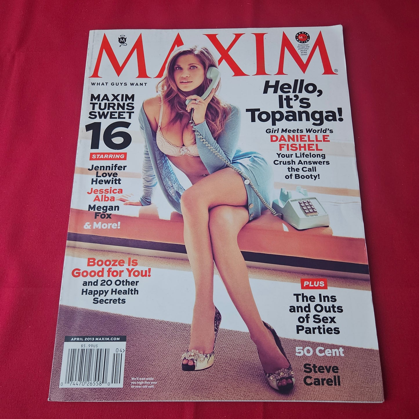 Maxim Magazine April 2013 (1423) Danielle Fishel Jennifer Love Hewitt Jessica Alba Megan Fox