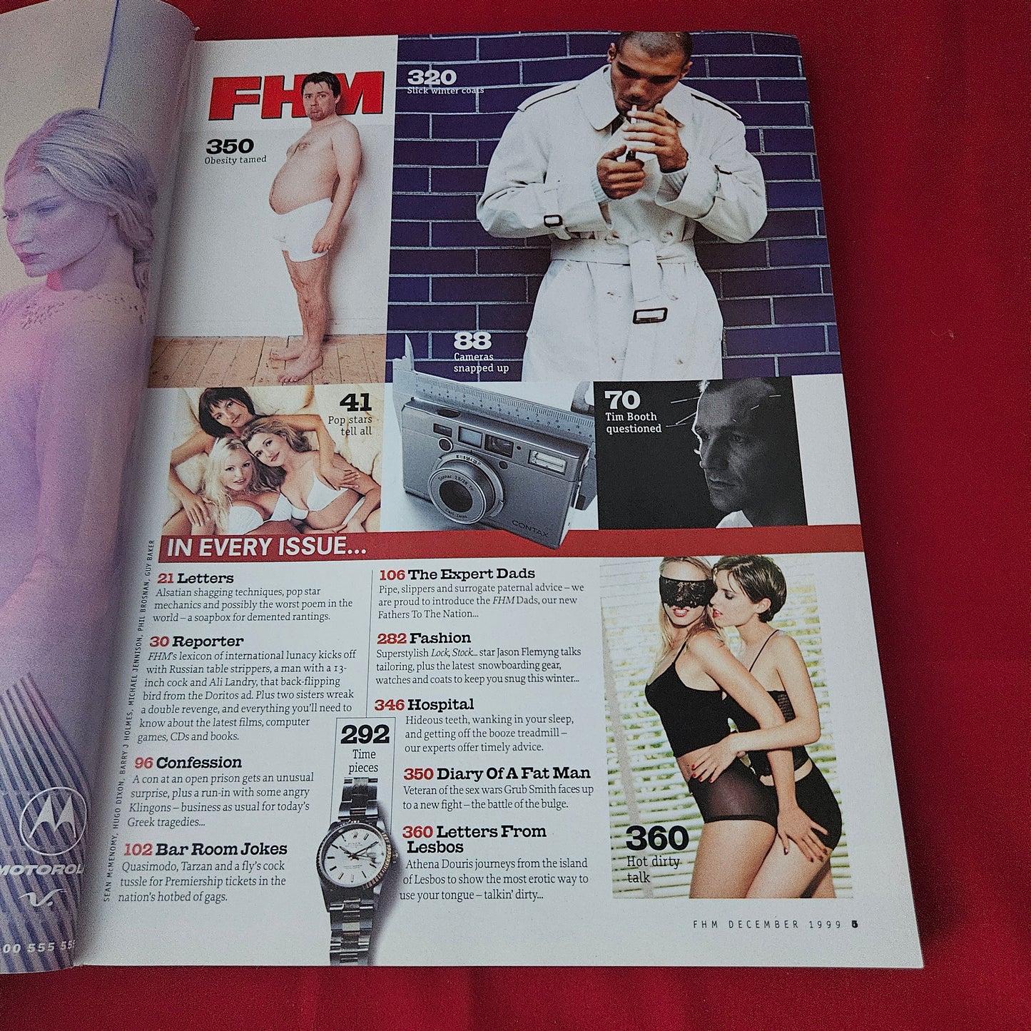 FHM Magazine December 1999 (1425) Dannii Minogue Cover Lisa Snowdon Nell McAndrew