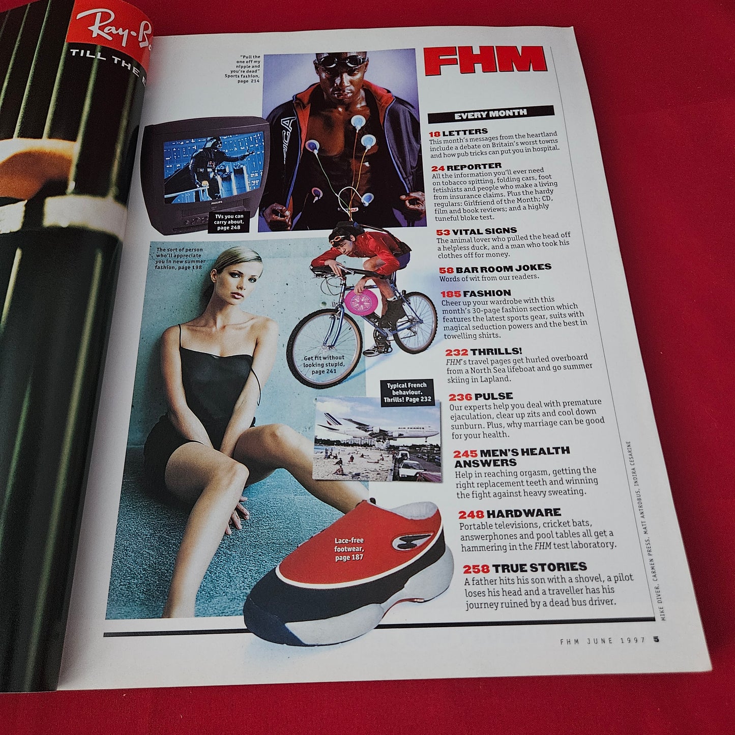 FHM Magazine June 1997 (1425) Carmen Electra Cover Emma Harrison Henry Rollins