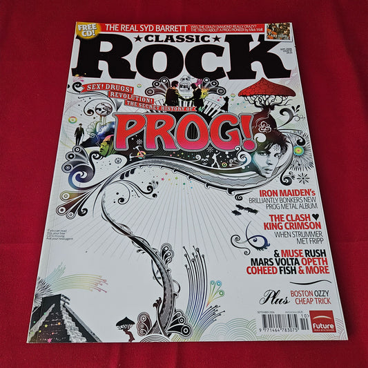 Classic Rock Magazine September 2006 (1426) Syd Barrett Iron Maiden Muse Rush Ozzy Osbourne
