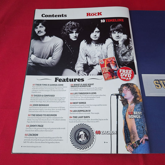 Classic Rock Presents Led Zeppelin September 2008 (1426) Jimmy Page Robert Plant John Bonham