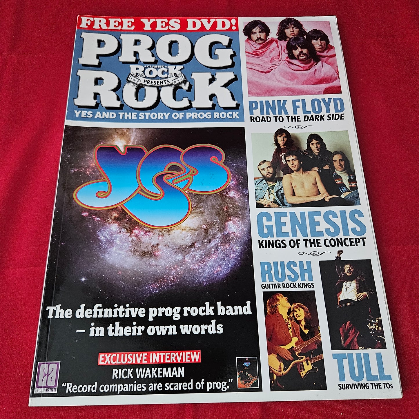 Classic Rock Presents Prog Rock July 2007 (1426) Rick Wakeman Peter Gabriel Pink Floyd Genesis Yes