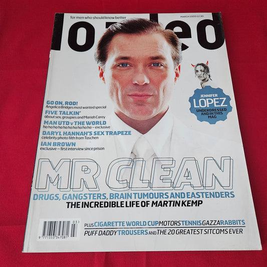 Loaded Magazine March 2000 (1427) Martin Kemp Jennifer Lopez Five Ian Brown Angelica Bridges