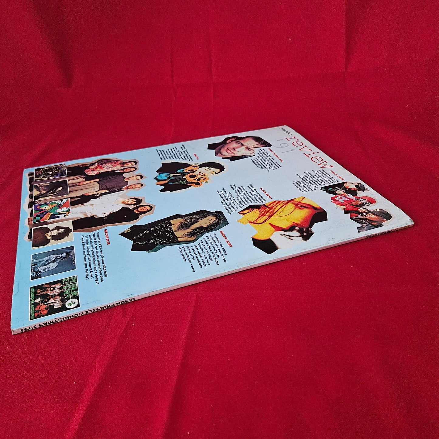 Sky Magazine Christmas 1991 (1428) Jason Priestley Sean Penn U2 Tim Burgess
