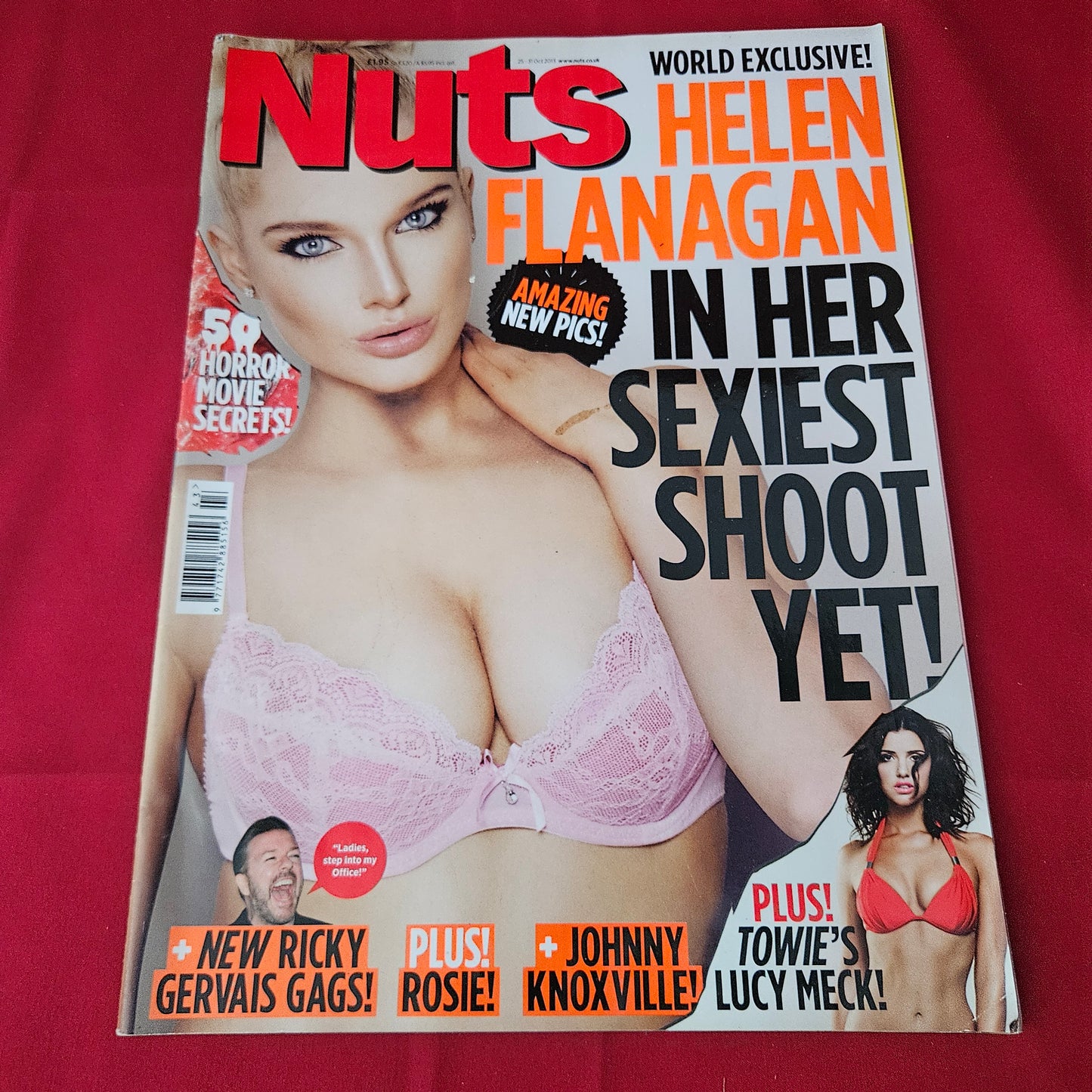 Nuts Magazine 25-31 October 2013 (1429) Helen Flanagan Ricky Gervais Johnny Knoxville Lucy Meck
