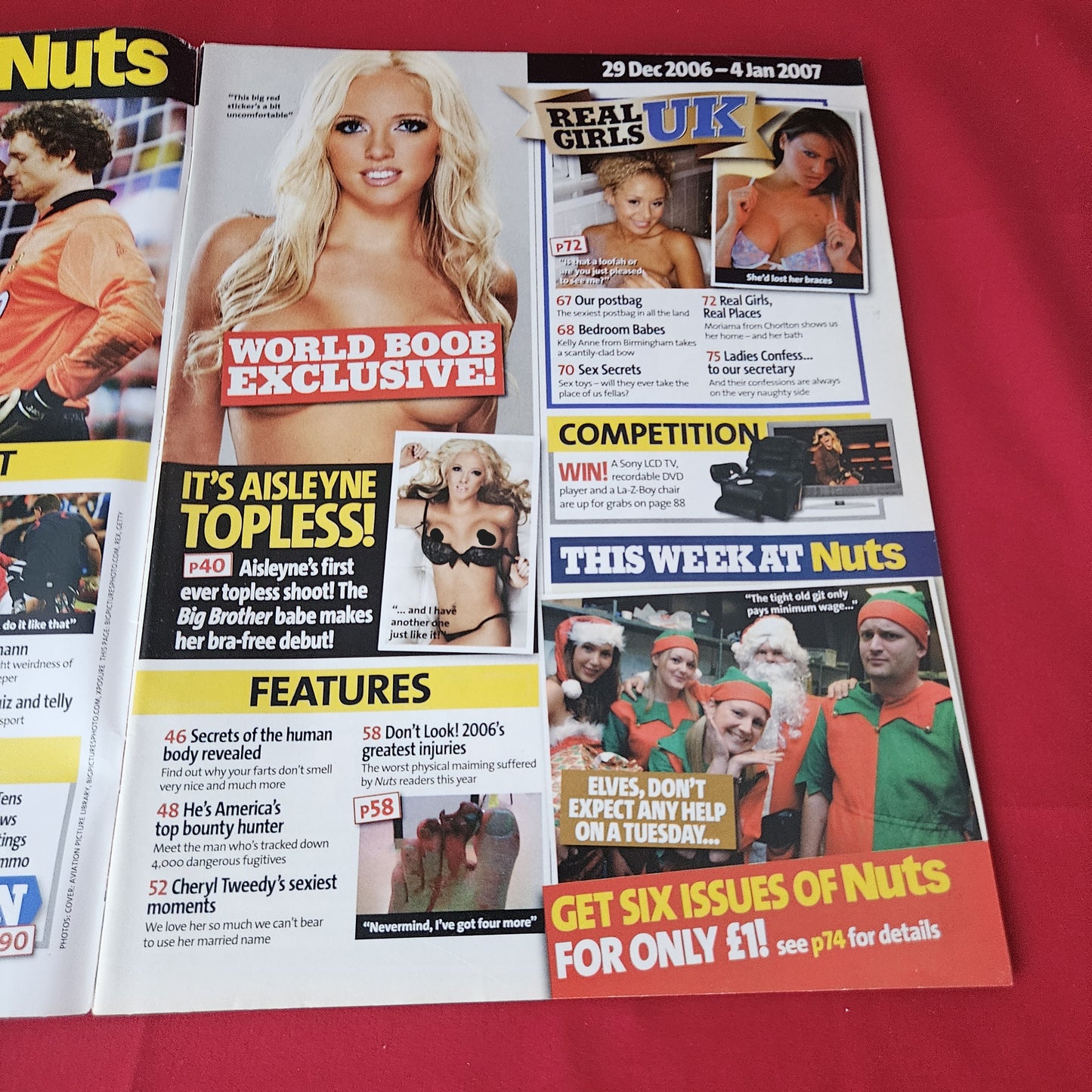 Nuts Magazine 29 December 2006-4 January 2007 (1429) Aisleyne Horgan Wallace Cheryl Tweedy