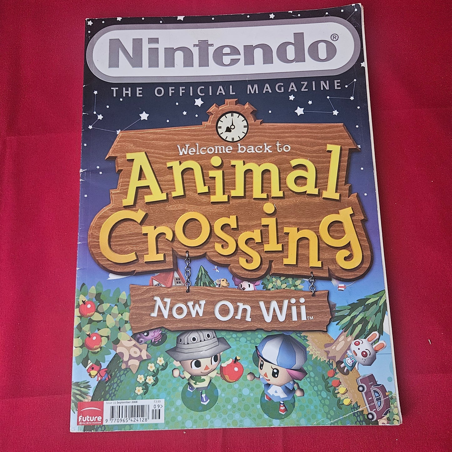 Nintendo Official Magazine September 2008 (1430) Animal Crossing Wii Chrono Trigger Mario