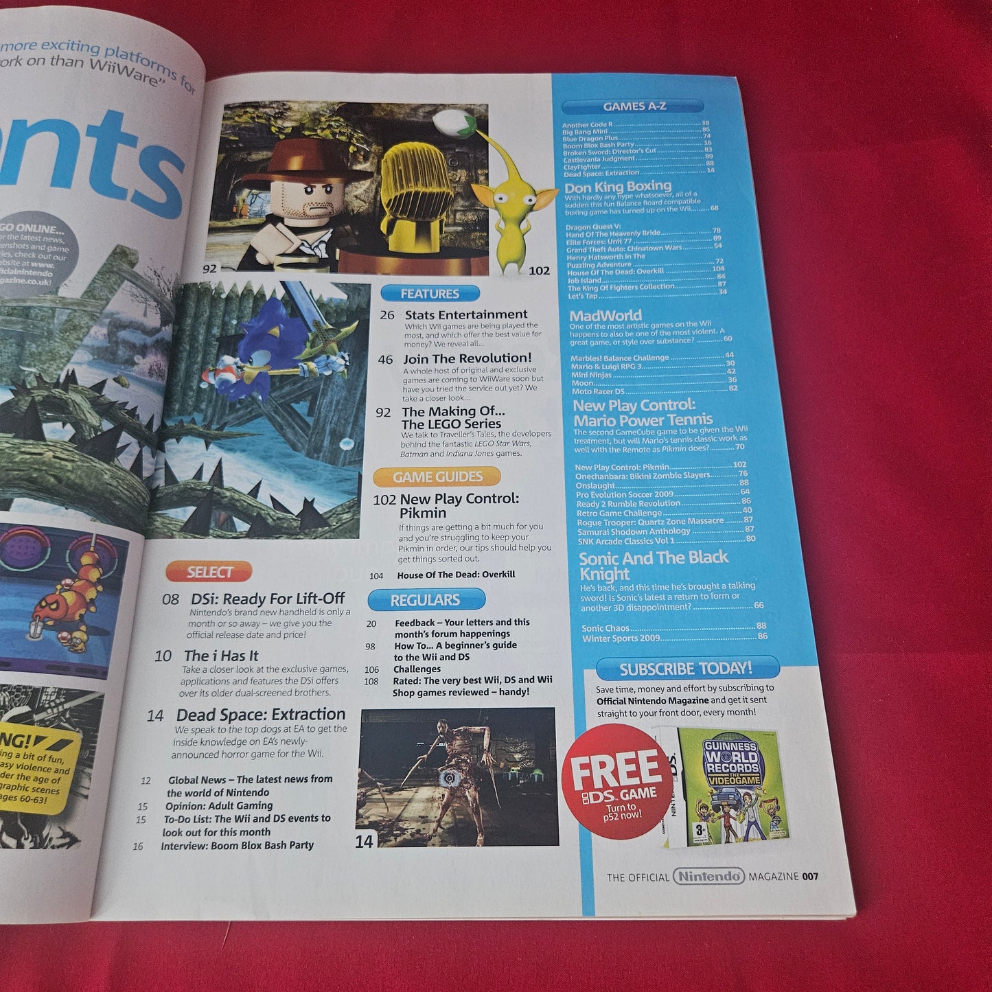 Nintendo The Official Magazine April 2009 (1430) Grand Theft Auto Chinatown Wars Wario Sonic Wii DS