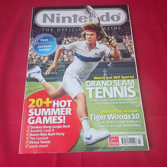 Nintendo The Official Magazine July 2009 (1430) Tiger Woods Grand Slam Tennis MotionPlus Wii Games
