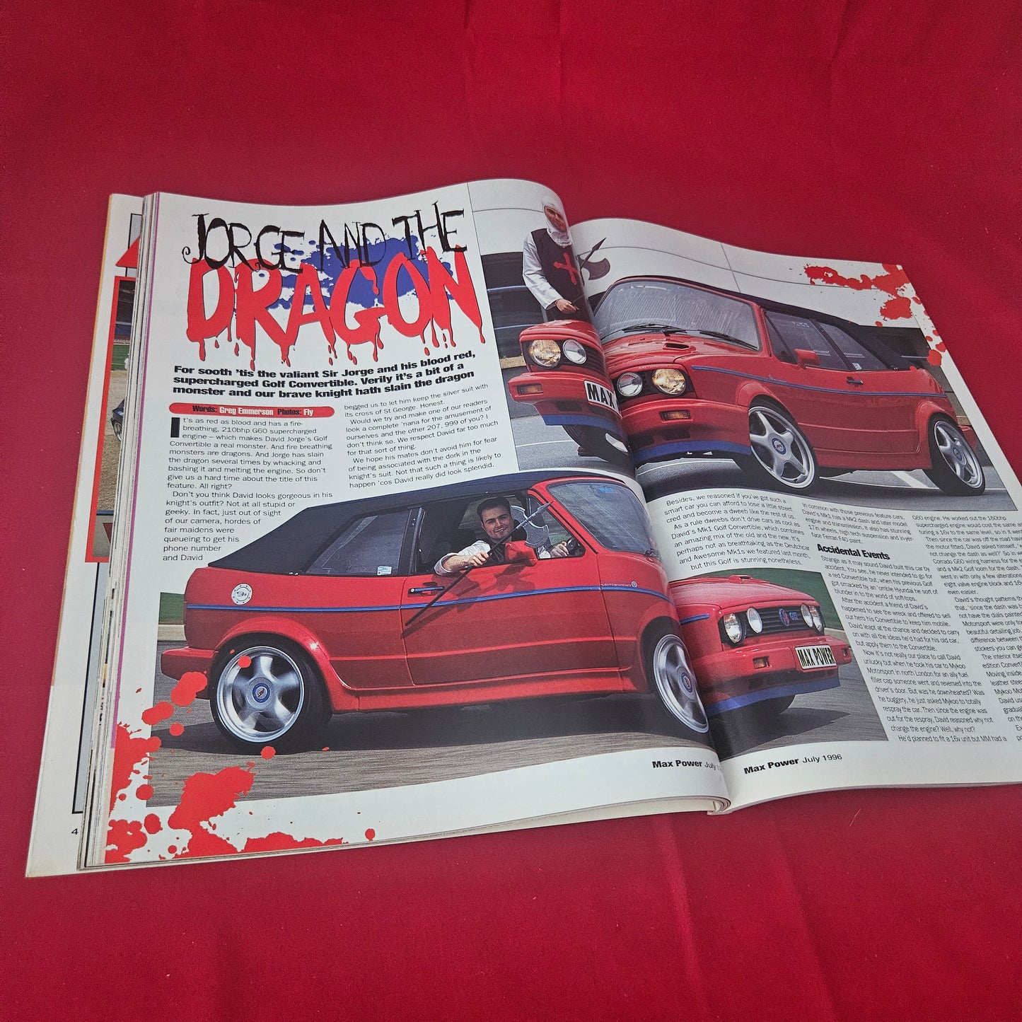 Max Power Magazine July 1996 (1431) Peugoet 306s Fordfest BMW 316