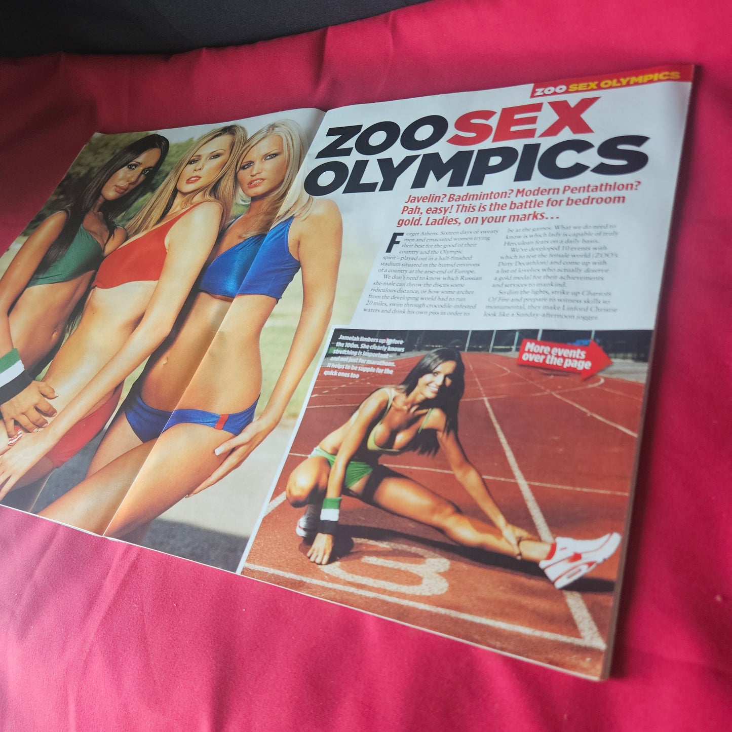 Zoo Magazine 20-26 August 2004 (1433) Kelly Brook Abi Titmuss Lucy Pinder